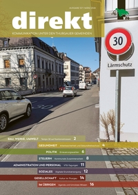 Das Cover der Verbandszeitschrift «DIREKT»